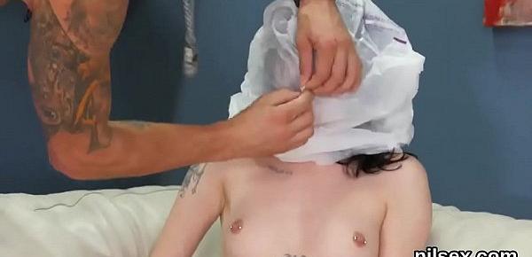  Sexy sweetie was brought in butt hole loony bin for uninhibited treatment